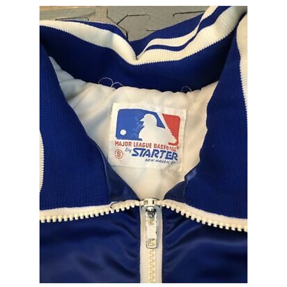 Vintage 80s Los Angeles Dodgers Satin Jacket by Starter Size S Small Rare - Picture 3 of 11